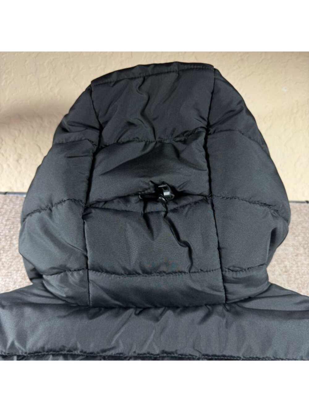 The North Face Aconcagua Parka Womens Medium TNF Black Down Hooded Puffer Jacket - Picture 8 of 14
